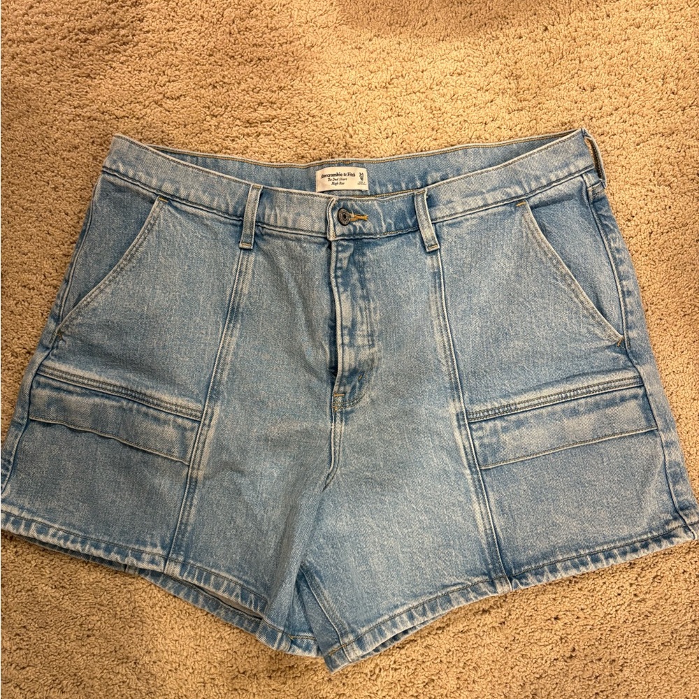 Dad jean shorts